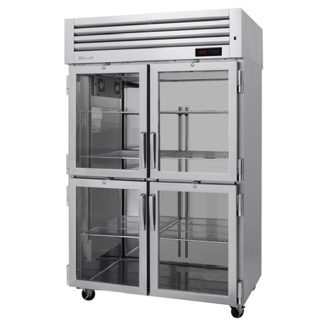 Turbo Air PRO-50-4H-G PRO Series Heated Cabinet Reach-in Two-section