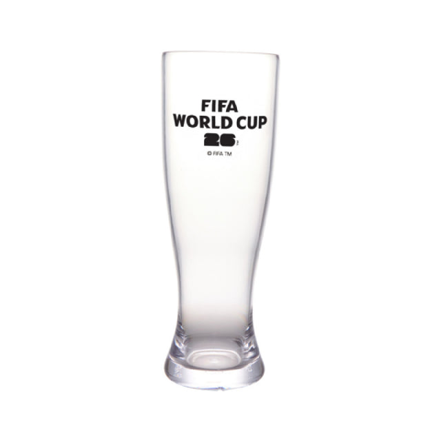 GET Enterprises SW-1465-FIFA26-LOGOBW FIFA Pilsner 22 Oz (24 Oz Rim-Full) 3.25" Dia. X 9" H.