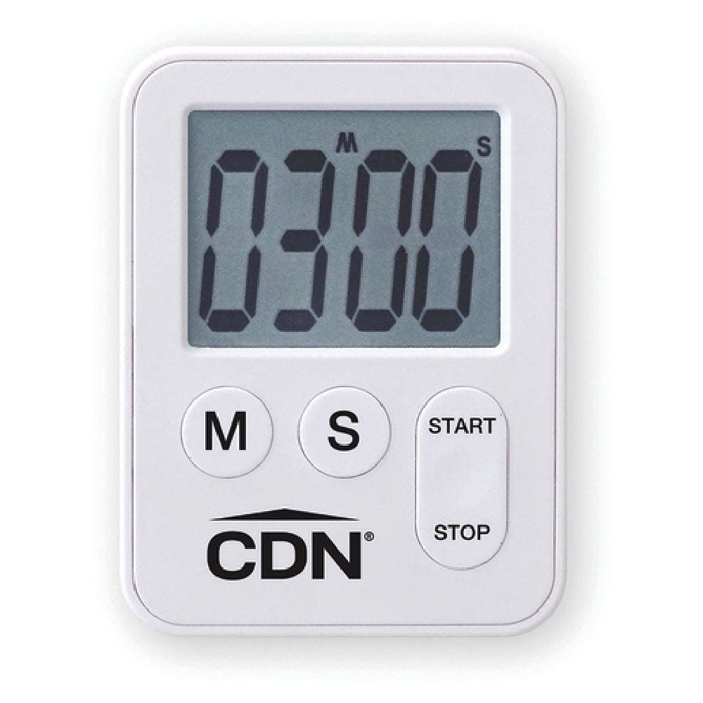 CDN TM28-W Mini Timer 2-1/10"W X 3/8"D X 2-3/4"H 100-minute