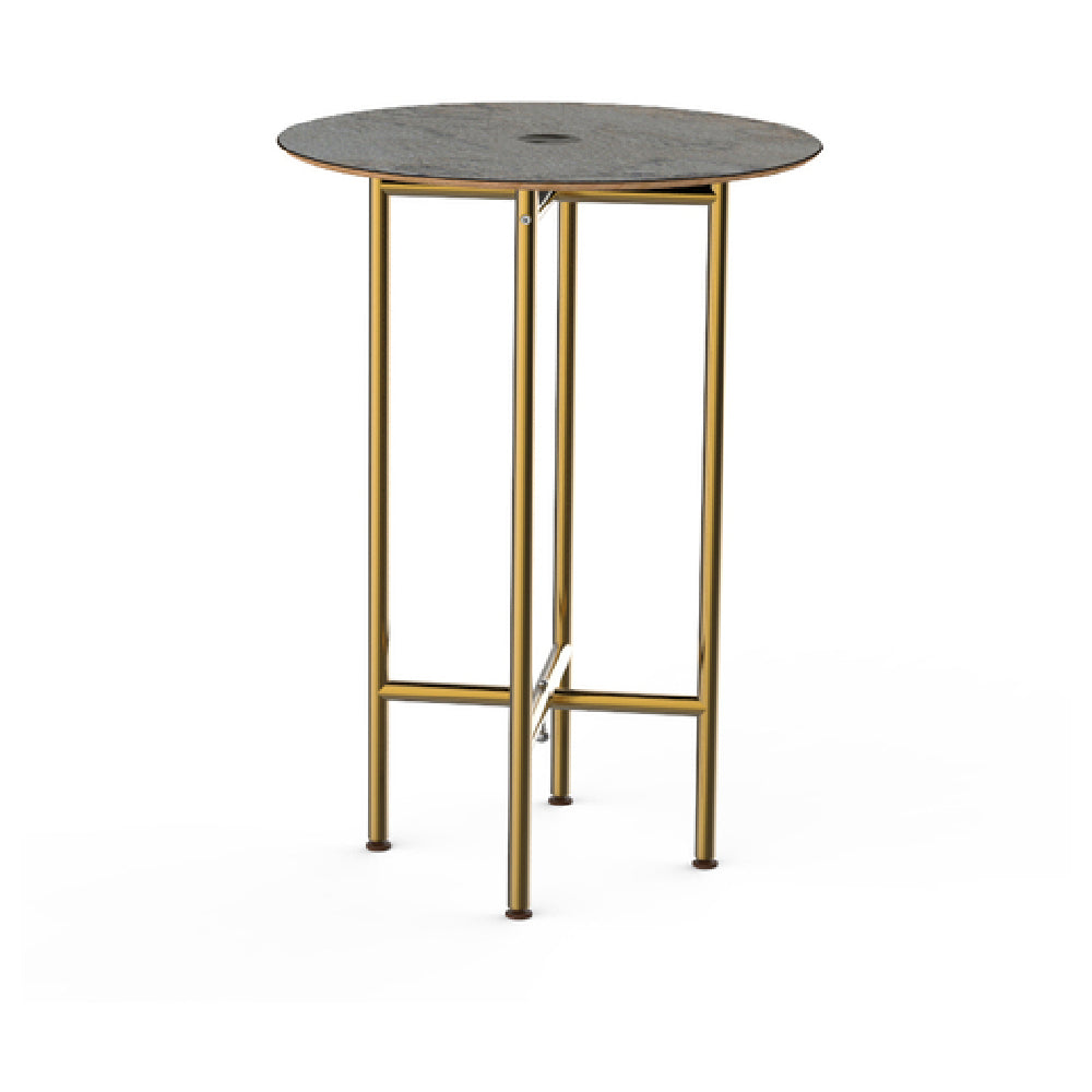 Steelite MGCCZR01GBXX Mogogo Buffet Solutions Clix Table 30" Dia. X 42"H Round