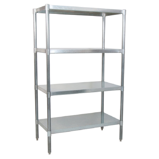 BK Resources SSU6-6724 Dry Storage Shelving Unit 67"W X 24"D X 72"H (4) Adjustable Shelves