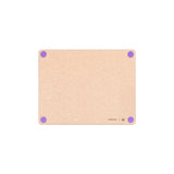 Epicurean 622-14110114 Epicurean HACCP Non-Slip Cutting Board 14.5" X 11.25" X 3/8" In Natural With Purple Allergy Feet