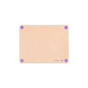 Epicurean 622-14110114 Epicurean HACCP Non-Slip Cutting Board 14.5" X 11.25" X 3/8" In Natural With Purple Allergy Feet