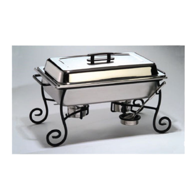 American Metalcraft CFKIT Economy Chafing Dish Set Full-size Includes: Rectangular Food Pan (CDFP55)