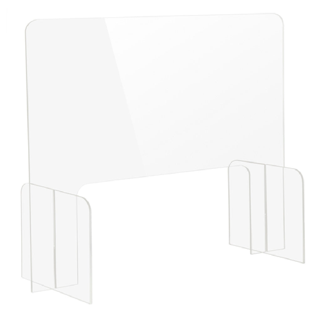 Bon Chef 90177-2 Tabletop Health Safety Shield 36"W X 12"D X 31-3/4"H With 24-1/2"W X 12"H Transaction Window