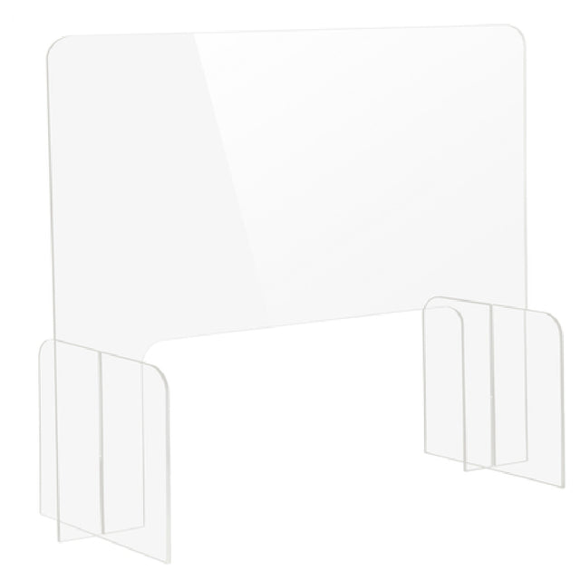 Bon Chef 90177-2 Tabletop Health Safety Shield 36"W X 12"D X 31-3/4"H With 24-1/2"W X 12"H Transaction Window