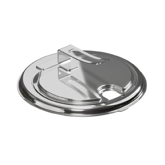 Vollrath 60178 - Hinged Inset Cover With Kool-Touch® Handle, 8" W, Slot For Ladle Or Spoon