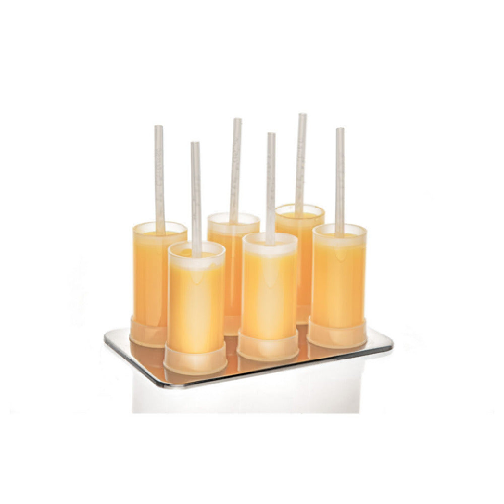 Browne Foodservice 747865 CUISIPRO Pop Up Molds Set 6 Pieces 60ml/2oz.