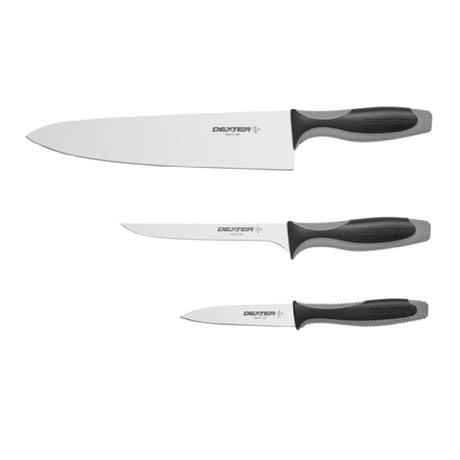Dexter 29803 - V-Lo® (V3CP) Cutlery Set, 3 Piece, Includes (1) Each: 10" Chef's/cook's Knife