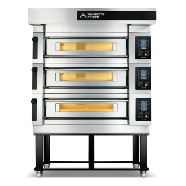 AMPTO S100E3 Serie S Moretti Forni Pizza Oven Electric Deck-type