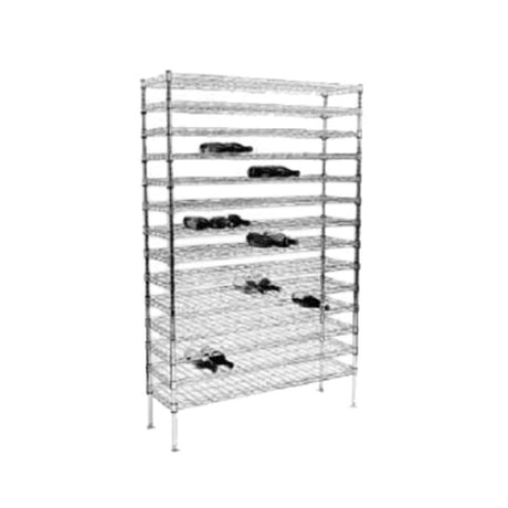 Metro WC237C Super Erecta® Cradle Wine Shelving Wire 36"W X 14"D X 74-3/4"H