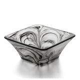 Bon Chef 59035-SMOKE Square Resin Bowl 8" X 8" X 3.5" 1.5 Qt. Capacity