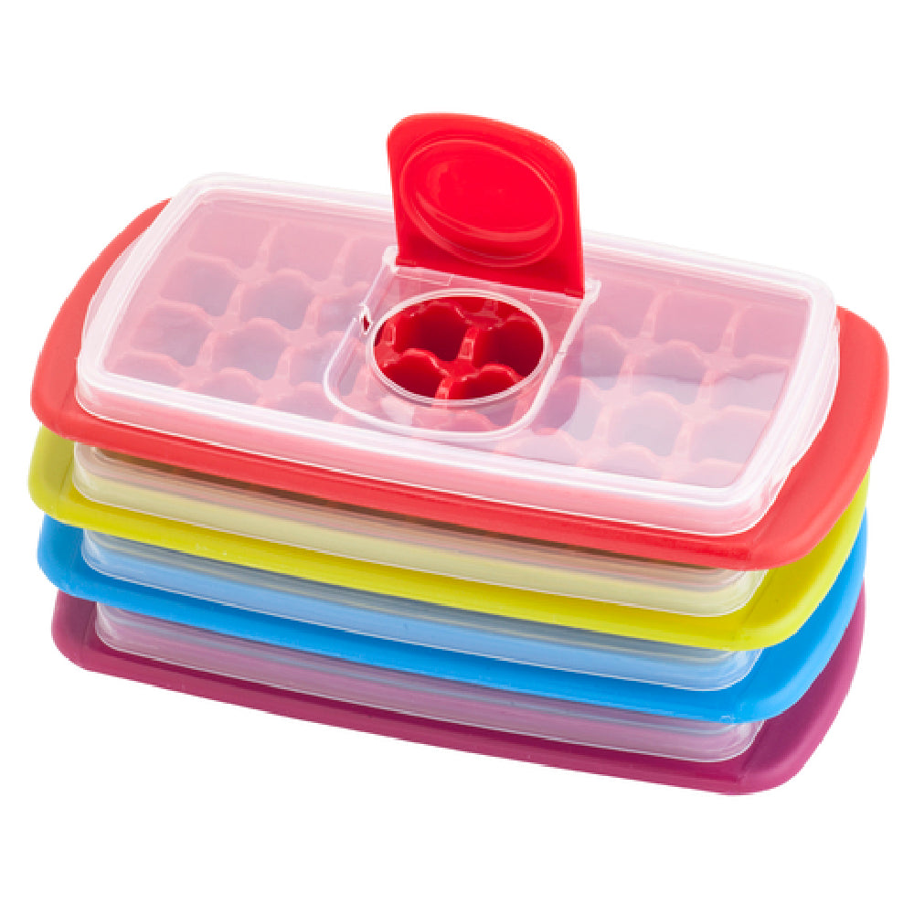 Harold Import Co. 29199 Joie Mini Ice Cube Tray Makes (32) Mini Cubes Flip & Fill Tab