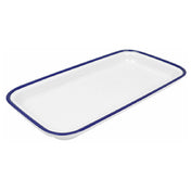 Bauscher Hepp TEW7413 - Enamelware Collection Tray, GN 1/3 Size, 12-3/4"L X 7"W X 1-1/4"H