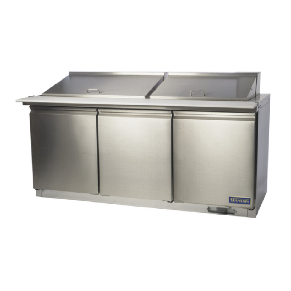 Stanton Trading STC-MSST-72 - Sandwich/Salad Mega Top Refrigerator, Three-section