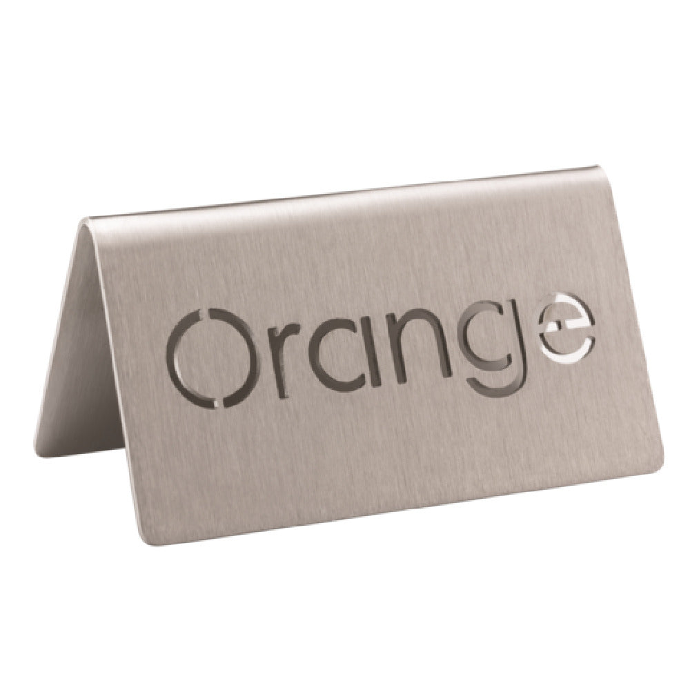 Service Ideas 1C-BF-ORANGE-MOD Service Ideas Laser Cut ID Tent Table Tent Orange