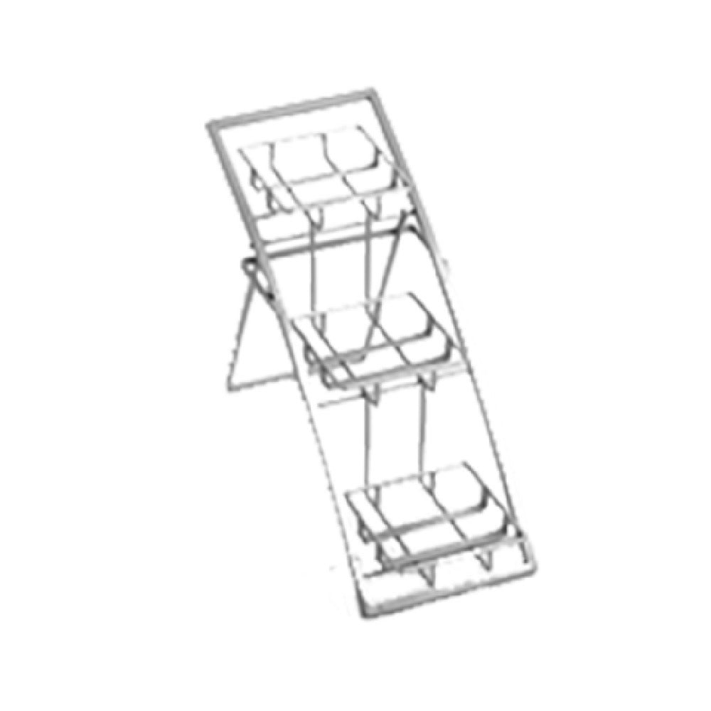 American Metalcraft TASSM Arch Stands Small 17-1/2"L X 6"W X 11-1/4"H