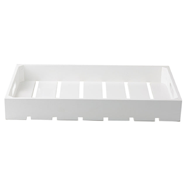 Tablecraft CRATE11W Gastronorm Crate Full Size 20-7/8" X 12-3/4" X 2-3/4