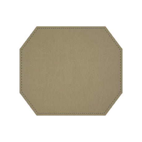 Risch TABLEMATOCT-EVERGREEN 15X13 Evergreen Bio-friendly Faux-leather Table Mat (specify Color)