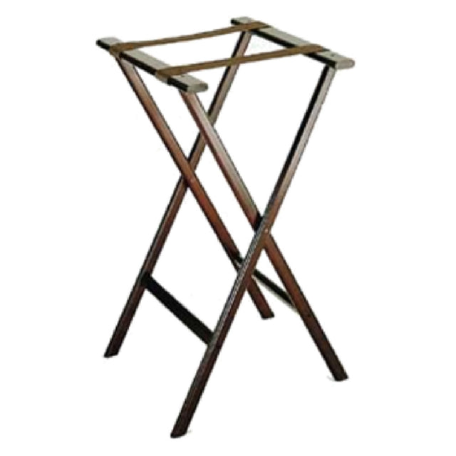 Central Specialties 1270-1 Economy Tray Stand 19" X 17" Top X 30" High 2-1/4" Washable Brown Straps