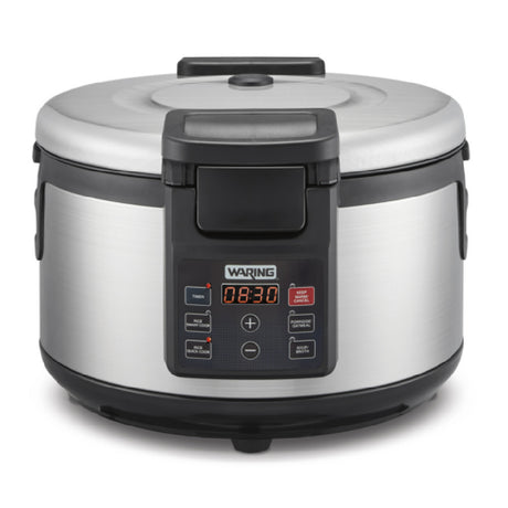 Waring WRC60 - Commercial Rice/Multi-Cooker & Warmer, Electric, 60 Cups Cooked (30 Cups Raw) Rice Capacity