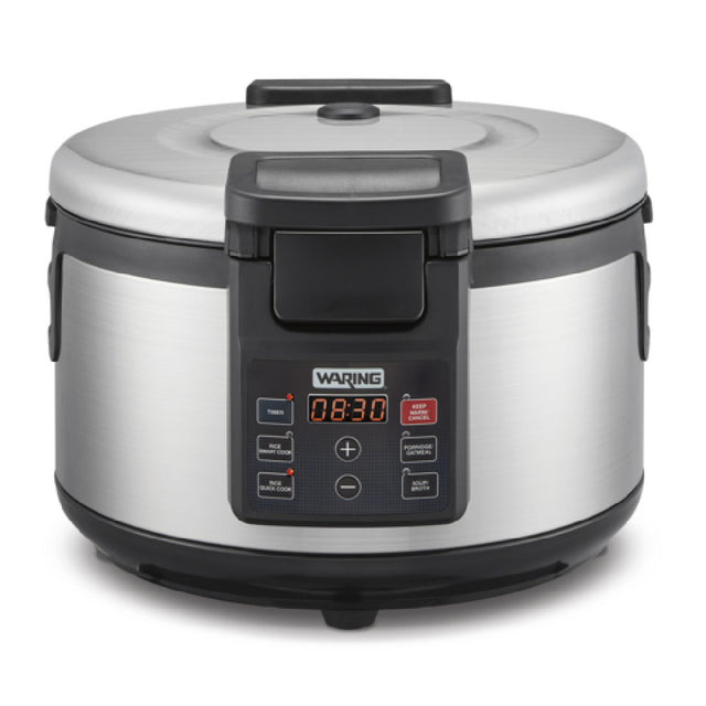Waring WRC60 - Commercial Rice/Multi-Cooker & Warmer, Electric, 60 Cups Cooked (30 Cups Raw) Rice Capacity