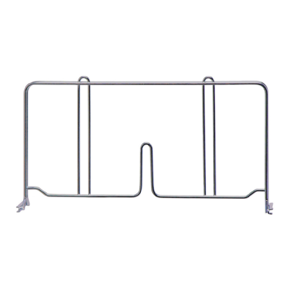 Quantum DIV14S Wire Shelf Divider 14"D X 8"H 304 Stainless Steel