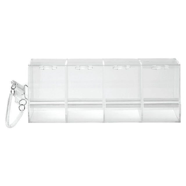 Hubert 92778 - Bulk Cereal Container, Top Unit, 4-section