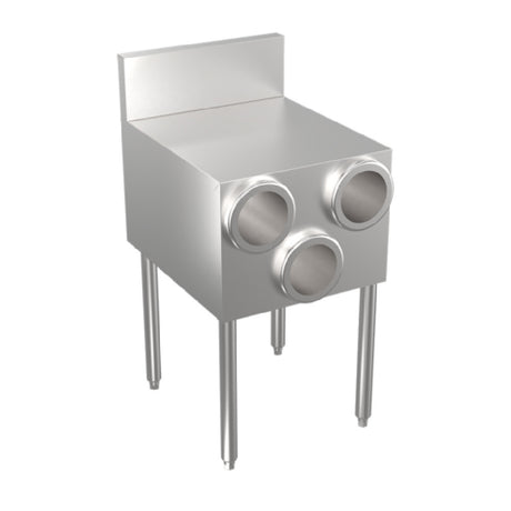 Krowne KR24-CD18 - Royal Series Cup Dispenser Unit, 18"W X 24"D X 36-1/2"H, Usable For Cup Rim Diameter: 3" To 4 5/8" For 8 Oz. To 44 Oz. Cups