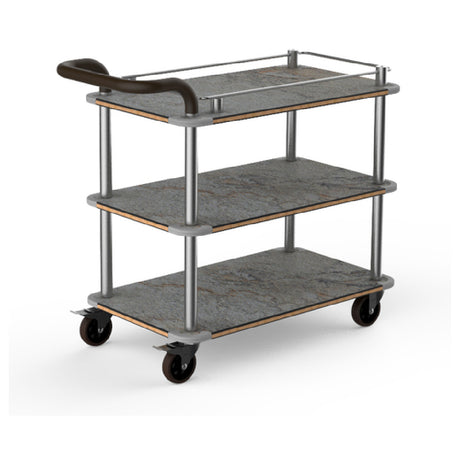 Steelite MGCRNX02GSXX Mogogo Buffet Solutions Roll'n Service Cart 41-1/2" X 21" X 36"H