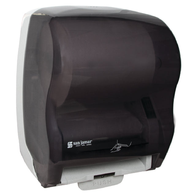 San Jamar T8300TBK Hybrid Classic Towel Dispenser 13"W X 9-1/4"D X 16-1/2"H Wall Mount