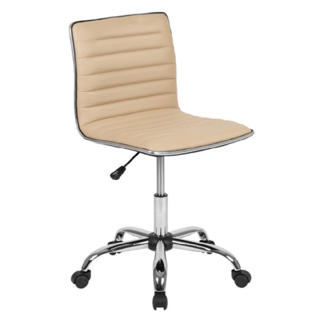 Flash Furniture DS-512B-TAN-GG Alan Swivel Task Chair 31-1/4" To 36" Adjustable Height