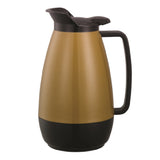 Service Ideas TS101KB Service Ideas Thermo-Serv® Server Foam Insulated 1 Liter Gold & Black