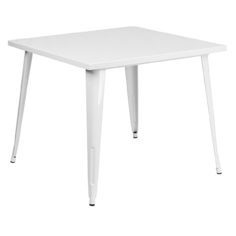 Flash Furniture CH-51050-29-WH-GG Table 35-1/2"W X 35-1/2"D X 29-3/4"H Dining Height