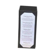 Menu Solutions TT46_BURGUNDY Table Tent Holds 4" X 6" Inserts Quad Panel