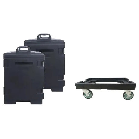 Hubert 83032 - CenPro 29A-131 Food Carrier, 26"W X 18"D X 60"H, (10) Pan Capacity