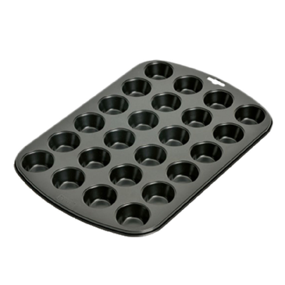 Bauscher Hepp 23.0064.6237 - Mini Muffin Pan, 15"L X 10-5/8"W, 24 Cavities