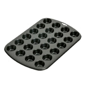 Bauscher Hepp 23.0064.6237 - Mini Muffin Pan, 15"L X 10-5/8"W, 24 Cavities