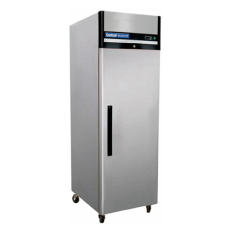 Hubert 18104 - Reach-In Refrigerator, 26.8" W X 32.7" D X 82.25" H, 23 Cu. Ft. Capacity