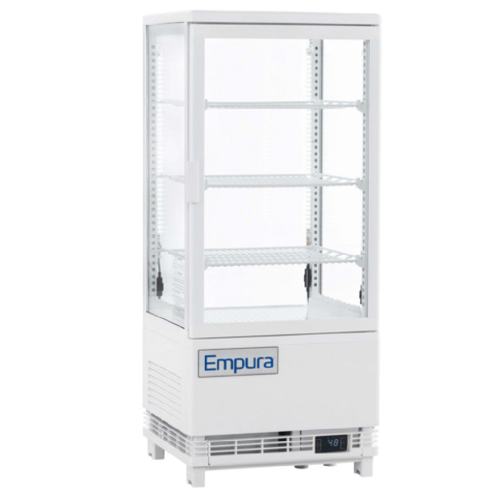 Empura E-RDC-17W-1D - Refrigerated Display Case, Countertop, 16.7"W × 14.9"D × 44.4"H