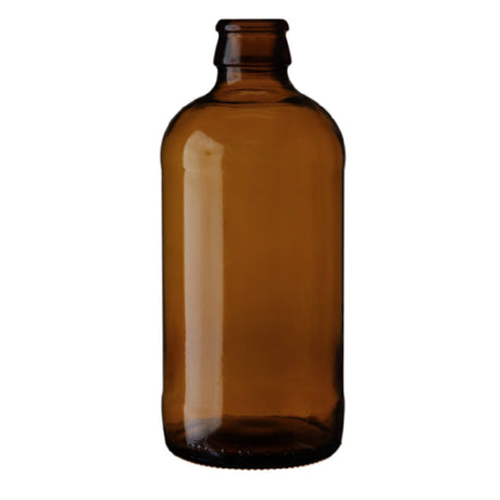 Buccaneer Container Corp 1024012130 (Buccaneer) Amber “Stubby” Amber Beer Bottle 12 Oz.