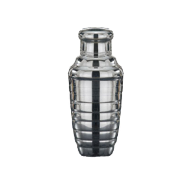 American Metalcraft BHS117 Beehive Cocktail Shaker 16 Oz. 3-1/4" Dia. X 8"H