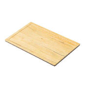 TableCraft Products 13328 - Timber Melamine Collection Serving Tray, 10.375" X 6.375" X 0.625"