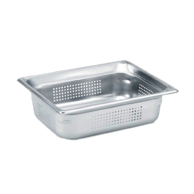 Vollrath 90243 Super Pan 3® 1/2 GN Food Pan Perforated 4" Deep