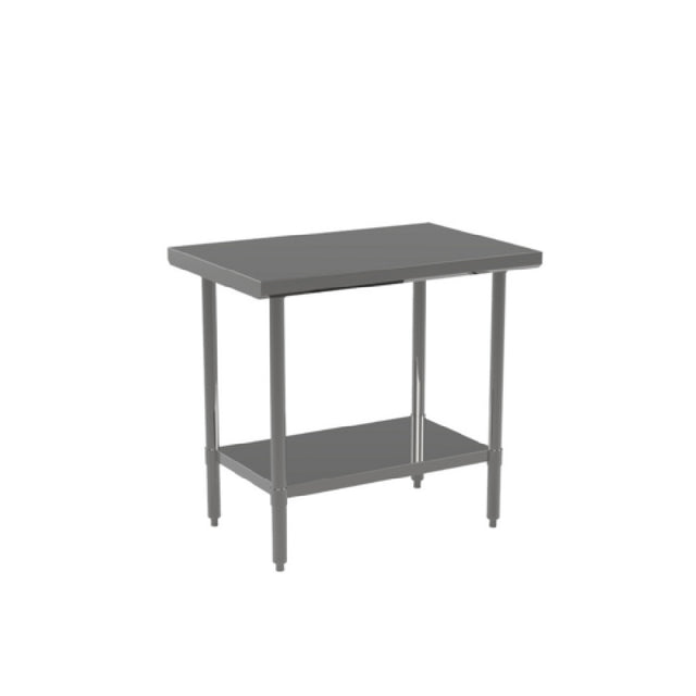 Atosa USA, Inc. ST3036EC - MixRite Work Table, 36"W X 30"D X 34"H, 18/430 Stainless Steel Top With Turned Down Edges