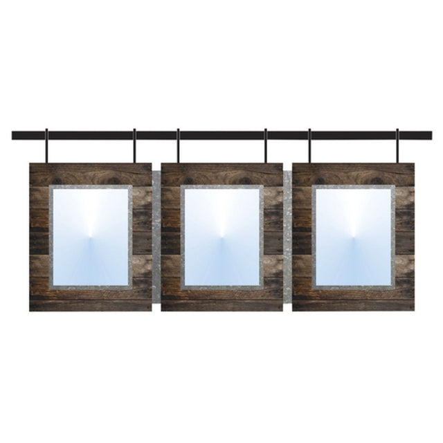 Hubert 26665 - Menu Board, 3-pocket, Hanging