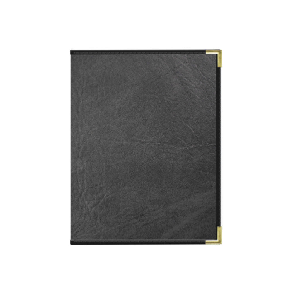 Risch SEVDX-6V 8.5X11 Seville Deluxe Hardback Antibacterial/antimicrobial Faux-leather Menu Cover (specify Color)