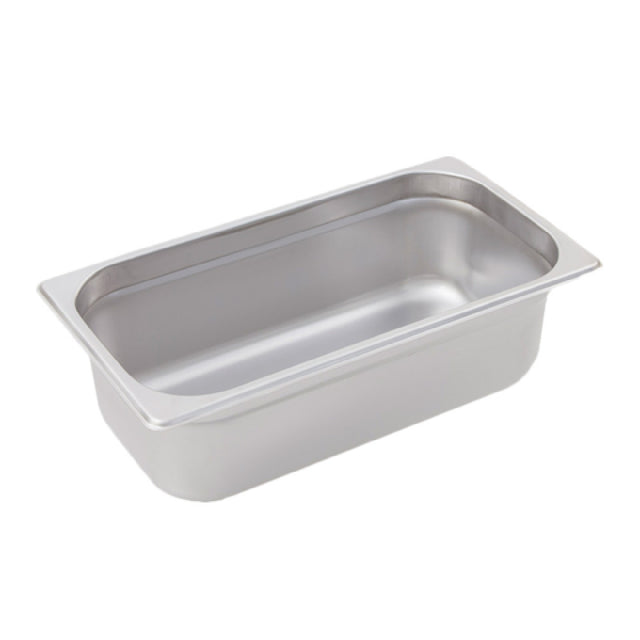 Crestware 4132 Steam Table/Holding Pan 1/3 Size 2-1/2" Deep