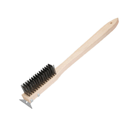 CAC China B3UT-21W Utility Brush/Scraper 20-1/2" With Wire Bristles