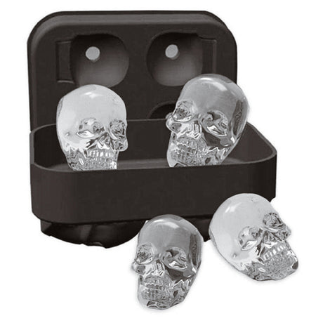 Paderno 41515-05 Skull Ice Cube Mold 4-1/4" X 3-1/8" X 1-5/8"H Overall